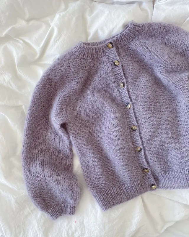 PetiteKnit Novice Cardigan Junior - Mohair Edition