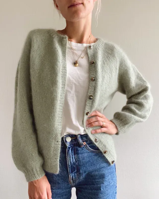 Garnpakke Novice Cardigan Mohair Edition