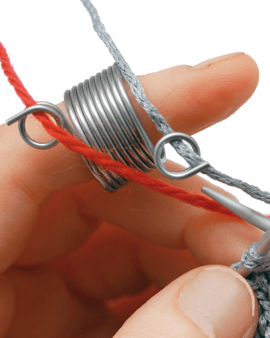 Hovedbilde Addi Knitting Thimble Fingerring