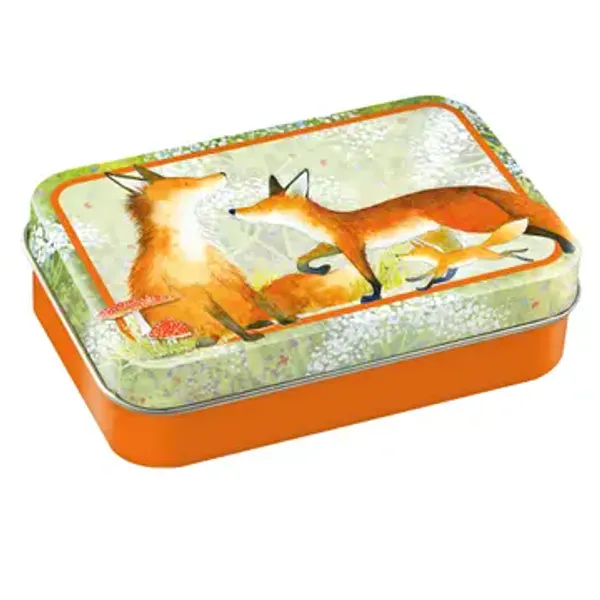 Hovedbilde Tinnboks rektangulær - Foxes