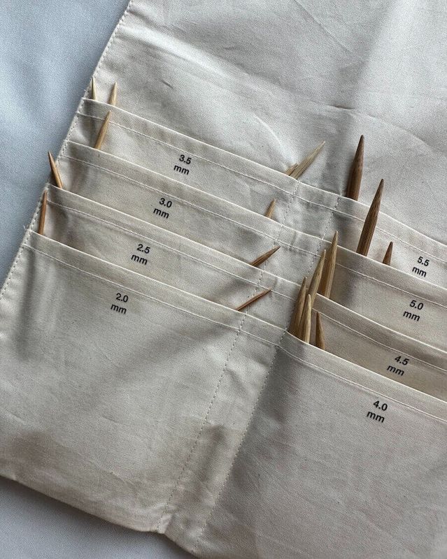 Strykemerker til Knitters Needle Case